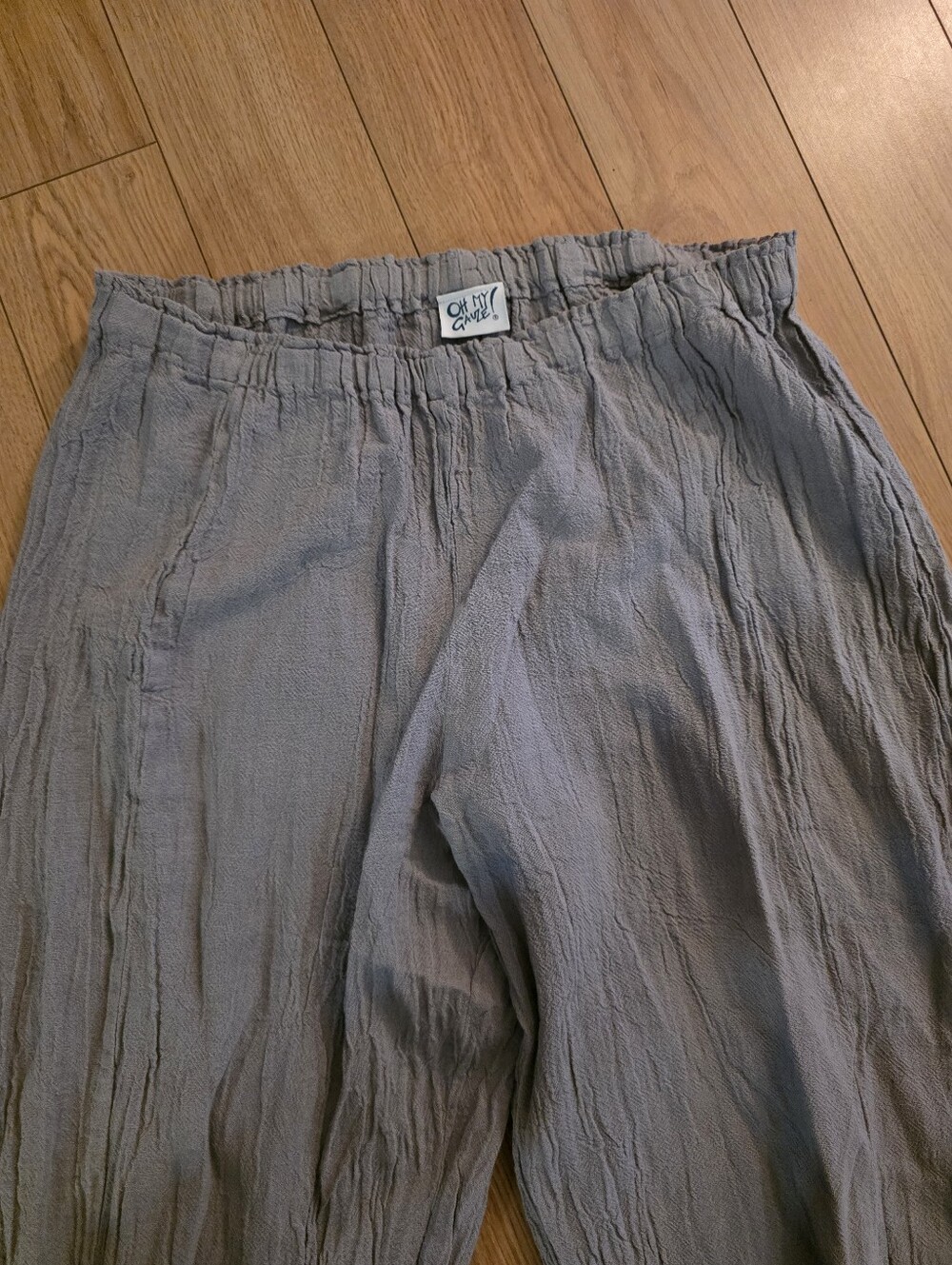 Oh My Gauze Zoey Cotton Pants- 2 (L/XL) - Picture 3 of 11